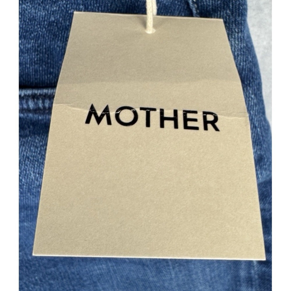 Mother The Spitfire Ankle Jeans Whatever You Want Wash Denim Women's 27x28 NWT - Picture 9 of 15